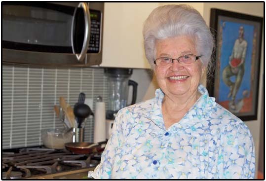 A very special Oma!  Her cookbooks are now available!