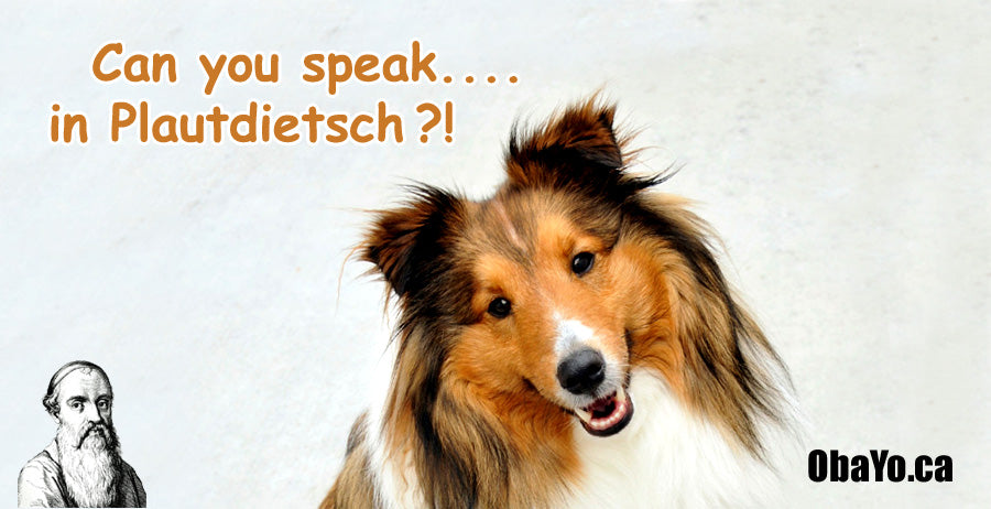 Can you speak....in Plautdietsch?