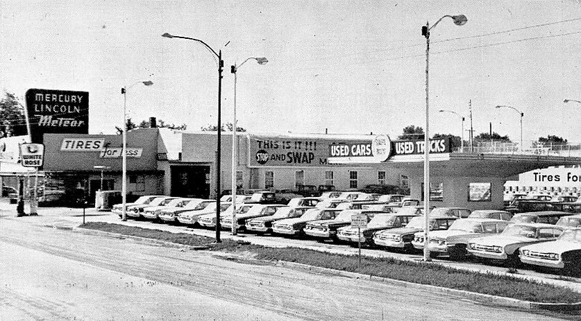Penner Motors Steinbach in the early 60s