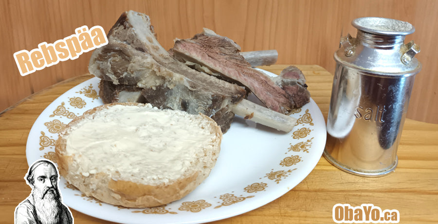 The famous Mennonite delicacy: Rebspäa!