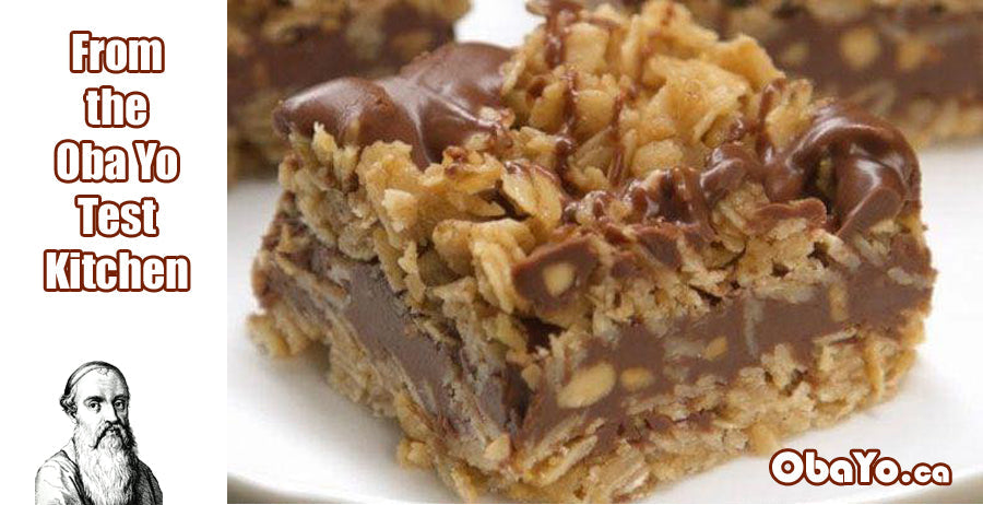 From the ObaYo Test Kitchen: Schaklitz Howajrett Bars