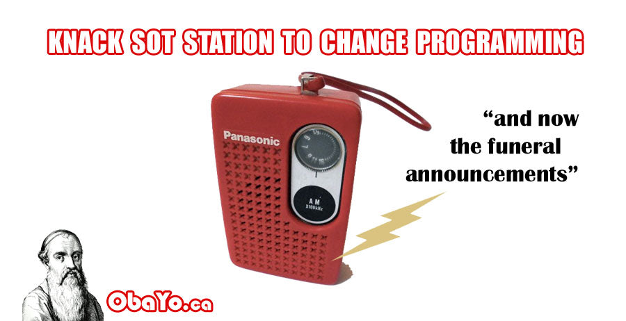 MENNO TRIBUNE:  Knack Sot Radio Station to Change Programming!