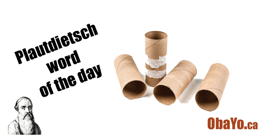 Plautdietsch word of the day: knaup