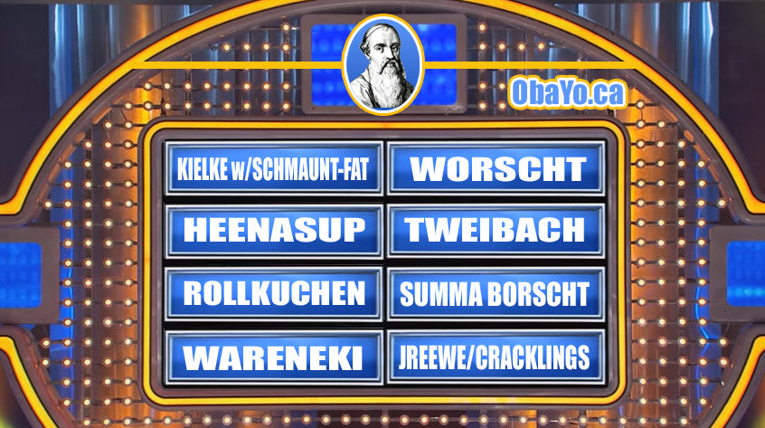 What are the most popular Mennonite foods?  Menno Survey Says!