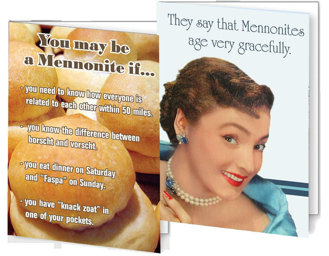 Funny Mennonite Greeting Cards