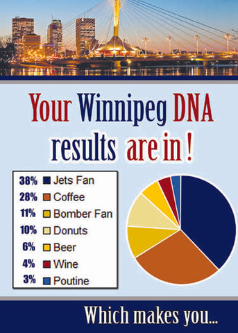 Winnipeg DNA - Winnipeg Greeting Card