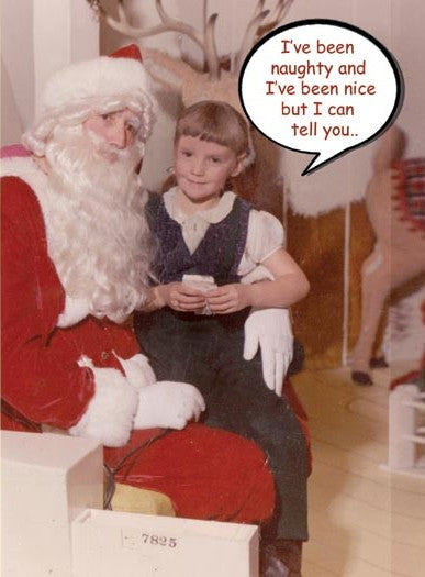 Naughty or Nice Christmas Card