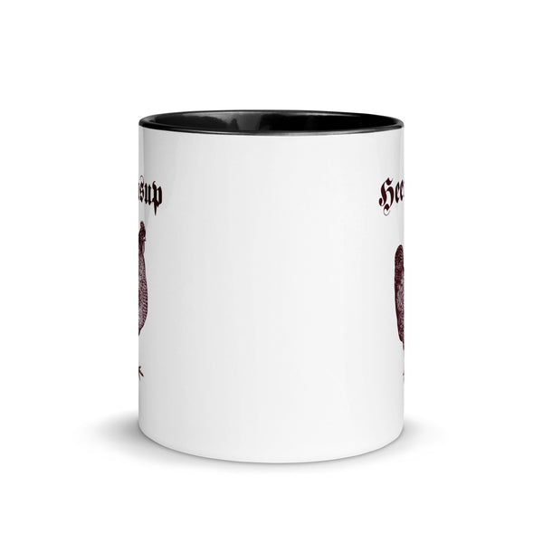 Heenasup Ceramic Mug With Inside Color Accent