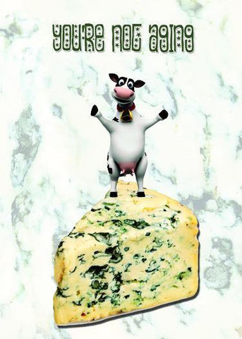 Maturing Like Cheese - Funny Birthday Card - ObaYo.ca