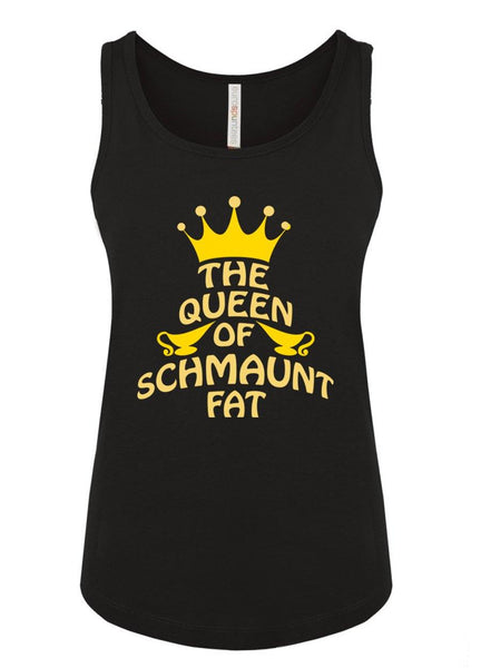 Queen Of Schmaunt Fat Comfort Tank Top - ObaYo.ca