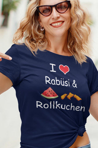 I Heart Rabüsi and Rollkucken Fun Mennonite Comfort Cut T - ObaYo.ca