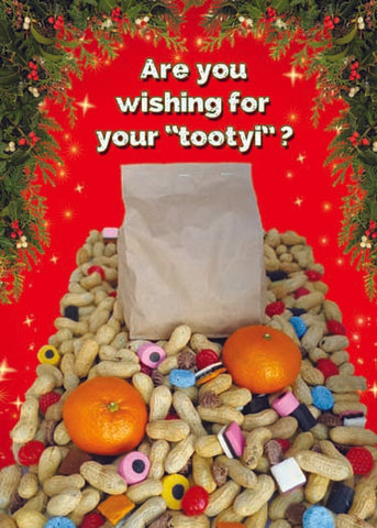 Wishing For A Tootyi Mennonite Humourous Christmas Greetings