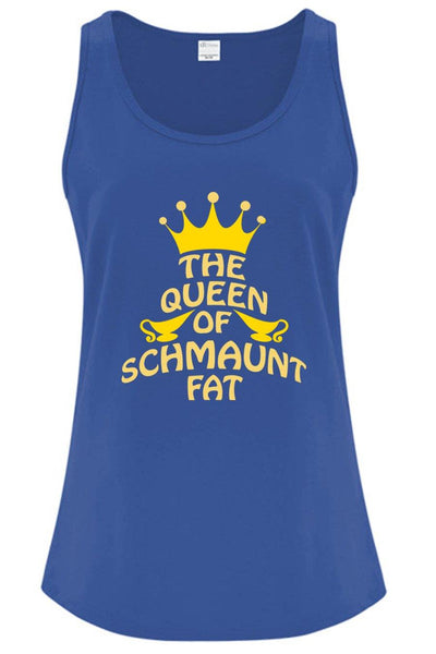 Queen Of Schmaunt Fat Comfort Tank Top - ObaYo.ca